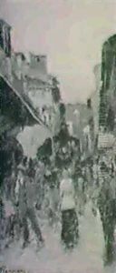 Street Scene by Ruggero Panerai