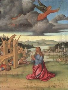 The Martyrdom Of Saint Catherine Of Alexandria by Domenico Panetti