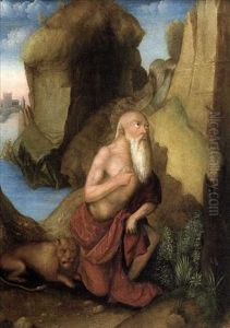 Saint Jerome by Domenico Panetti