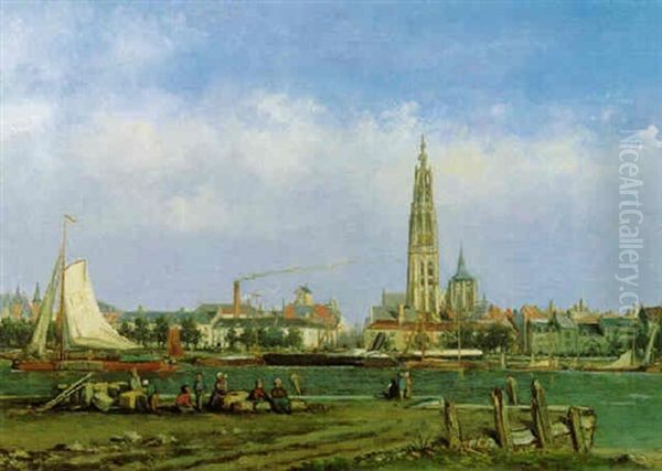 Blick Auf Antwerpen - view 1