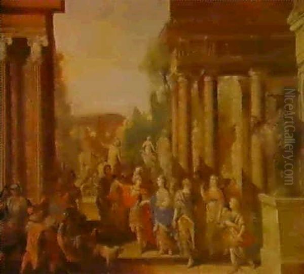A Roman Marriage Procession - view 1