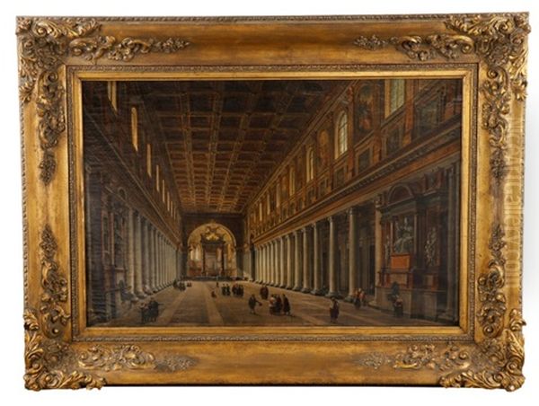 Interior Of The Santa Maria Maggiore In Rome - view 1