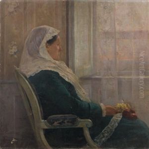 Dame Devant Une Fenetre Dame Devant Une Fenetre