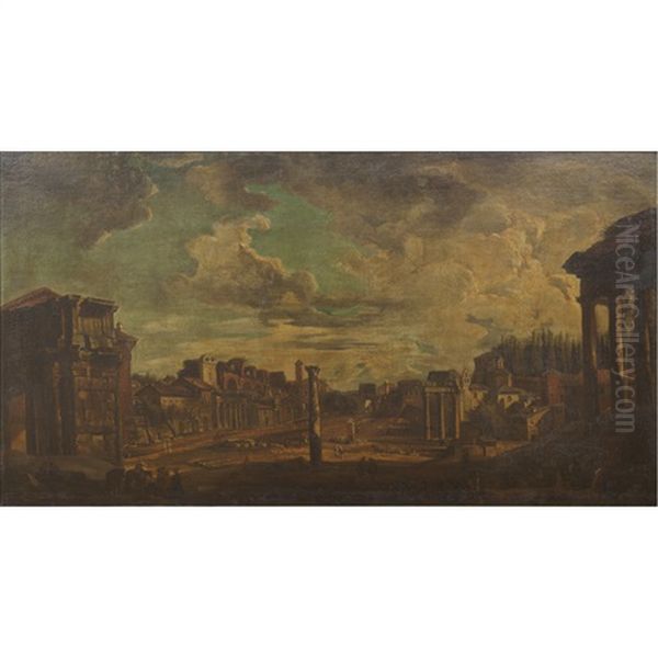 A View Of The Roman Forum - view 1