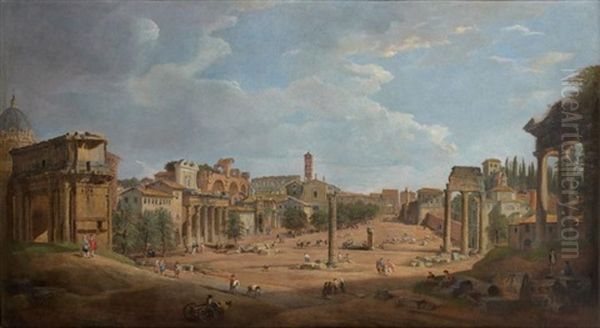 Vue Du Forum Romain - view 1