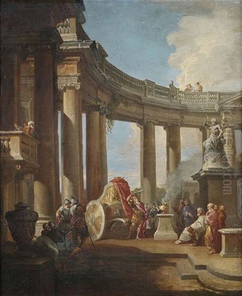 Alexander Der Grose Teilt Den Gordischen Knoten - view 1