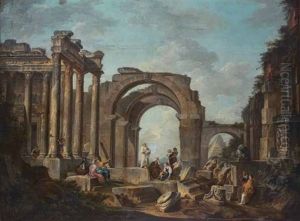 La Predica Della Sibilla by Giovanni Paolo Panini
