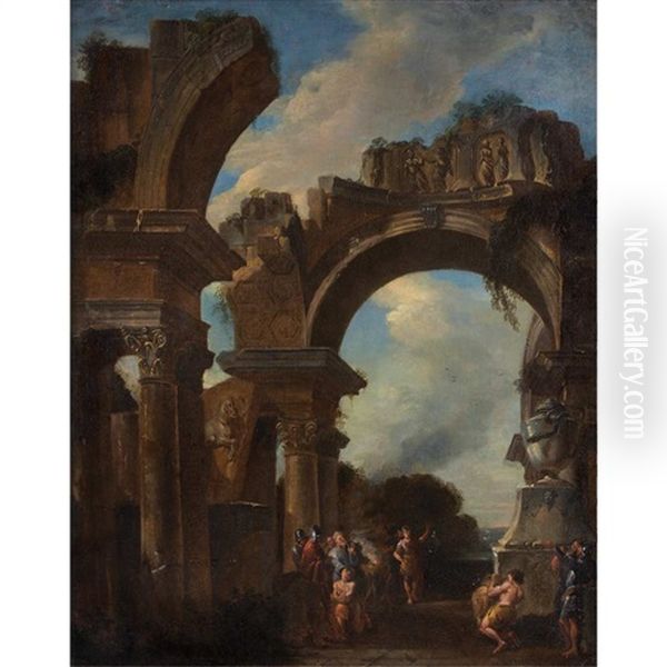 A Roman Offering Scene - view 1