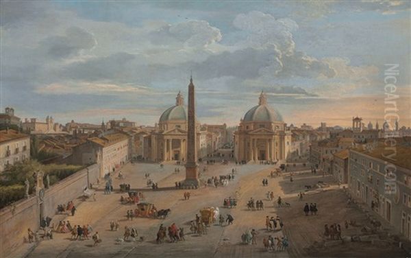 View Of Piazza Del Popolo, Rome - view 1