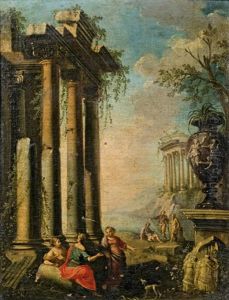 Capriccio by Giovanni Paolo Panini
