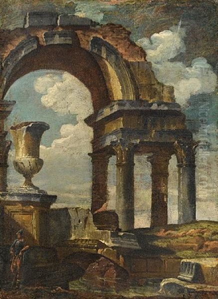 A Capriccio Of Roman Ruins - view 1