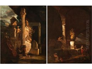Ruinencapricci (pair)
