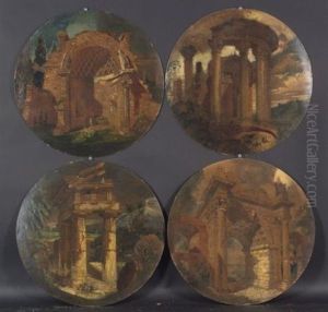Classical Ruins (4 Works, 2 Sgd.) Classical Ruins (4 Works, 2 Sgd.)