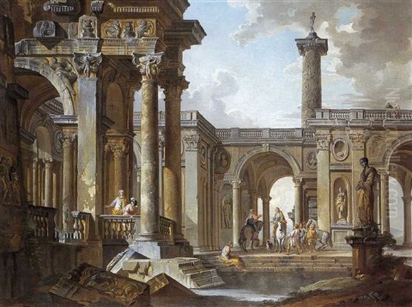 Capriccio Architettonico Di Rovine Romane - view 1