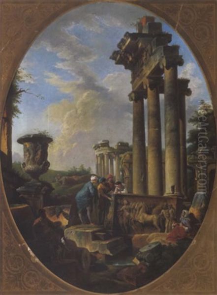 Capriccio Mit Romischen Bauten (capriccio Con Edifici Romani) - view 1