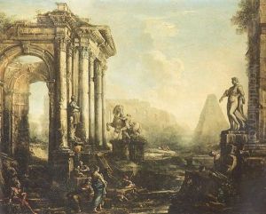 Capriccio Romano by Giovanni Paolo Panini