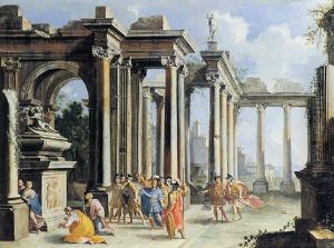 Allesandro Davanti Alla Tomba Di Achille