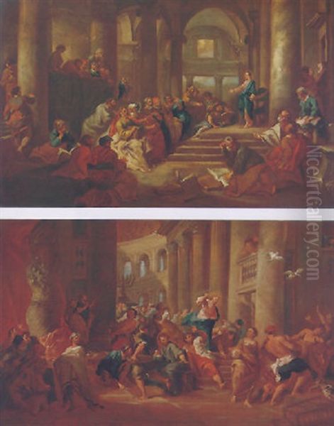 Christ Among The Doctors - view 1
