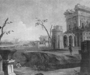 Architekturcapriccio by Giovanni Paolo Panini