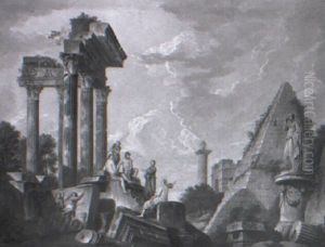 Vue De La Rome Antique