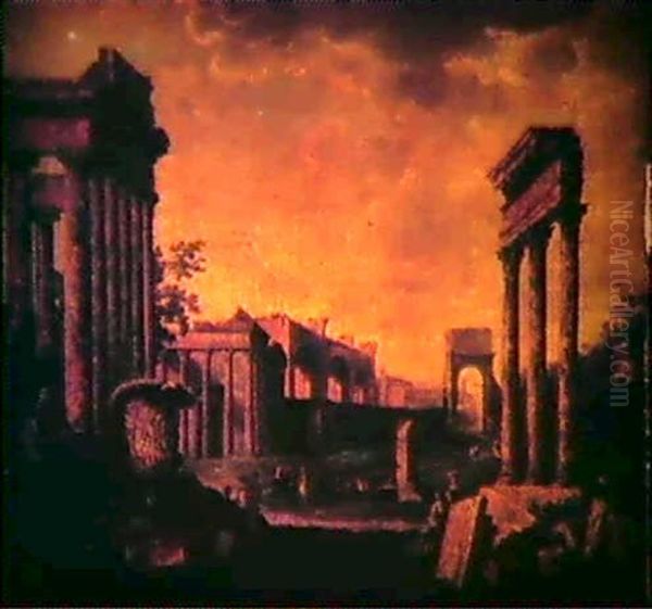 Capriccio Of Roman Ruins - view 1