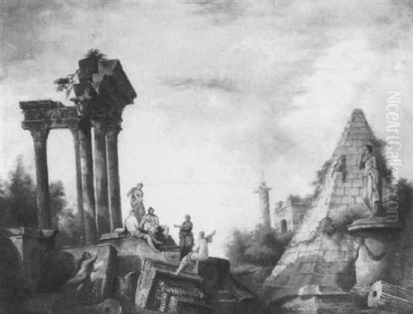 A Capriccio Of Roman Ruins - view 1