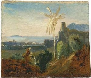 "ansicht Von Terracina" by Karl Blechen