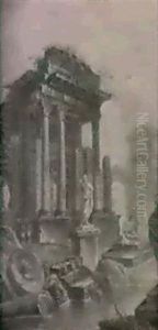 Personnages Dans Des Ruines Personnages Dans Des Ruines