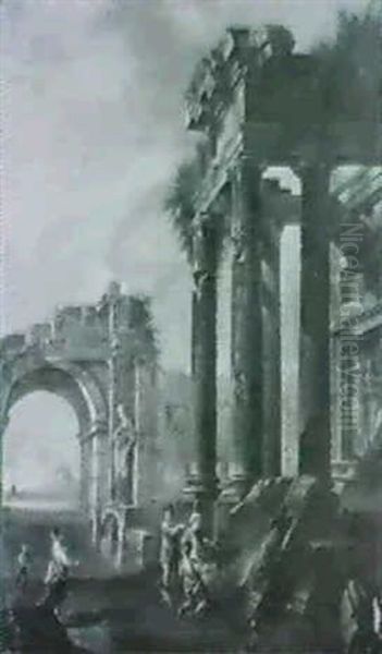 Ruderi Classici Con Figure - view 1