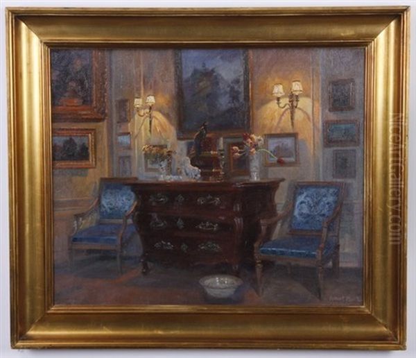 Lamplit Interior - view 1