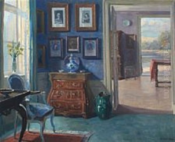 Interior With View Through Living Rooms - view 1