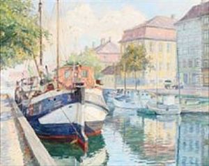 View From Christianshavn's Canal by Robert Panitzsch
