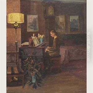Woman At A Piano