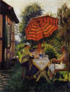 A Summer Garden Party by Robert Panitzsch