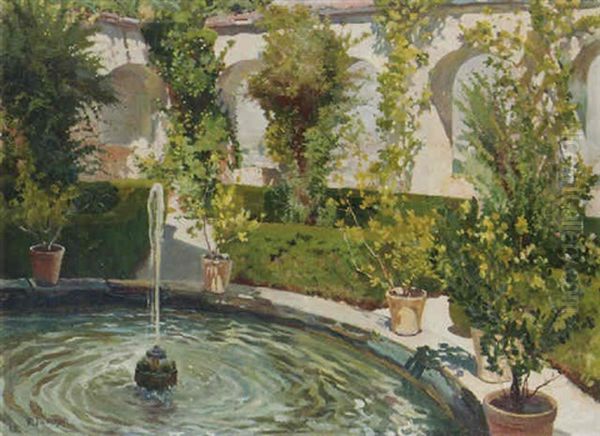 The Garden Fountain - view 1