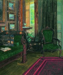 Interior Of The Artist's Home by Robert Panitzsch