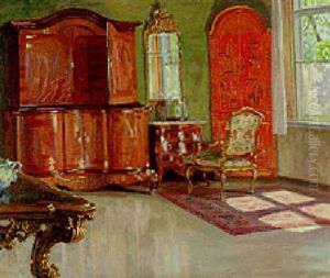 A Sunlit Interior by Robert Panitzsch