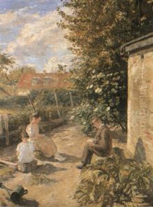 In The Garden by Robert Panitzsch