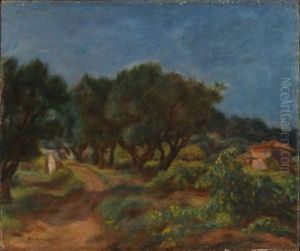 House Among Vineyards - Sanary by Josef Pankiewicz
