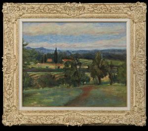 Surroundings Of St.tropez by Josef Pankiewicz