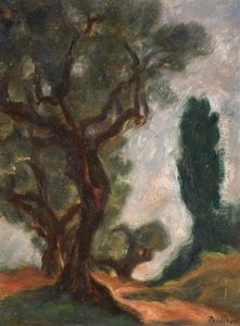 La Route Et L'arbre by Josef Pankiewicz