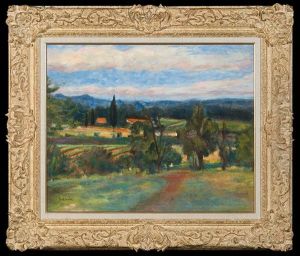 Surroundings Of St. Tropez by Josef Pankiewicz