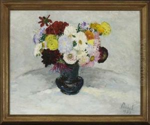 Blumenstillleben by Bernhard Pankok