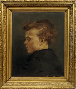 Portrait Of The Artist's Son In Profile Turned To The Left