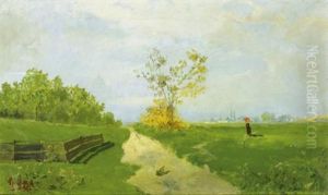 La Promenade Dans Les Champs by Pericles Pantazis
