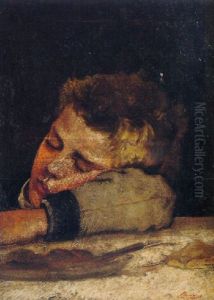 Le Fils De L'artiste Endormi by Pericles Pantazis