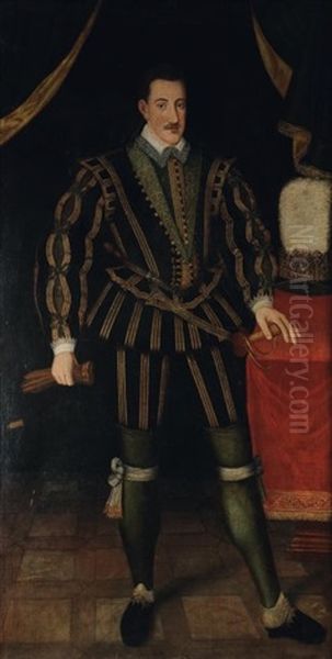 Portrait D'un Gentilhomme En Pied - view 1