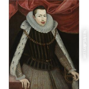 Portrait Of Philip Iii, King Of Spain by Juan Pantoja de la Cruz