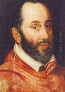 Portrait Of A Cardinal (cardinal De Granville?)
