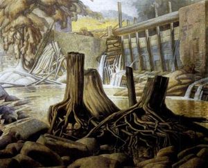 Cheltenham Dam, Ontario by Lawrence Arthur C. Panton